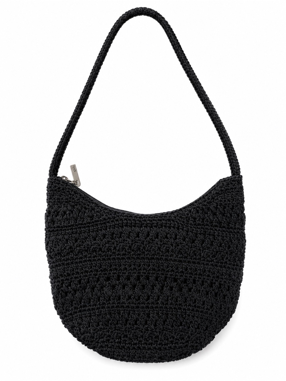 The Sak Crochet Hobo Shoulder Bag Slouchy Boho Knit Purse Woven Beachy Vacation
